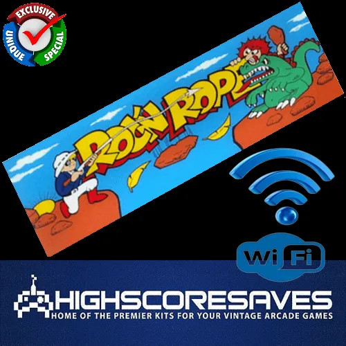 WiFi Enabled Roc 'n Rope Free Play and High Score Save Kit