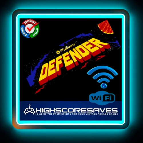 WiFi Enabled Defender Free Play and High Score Save Kit