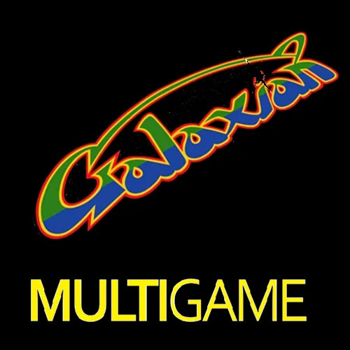 Galaxian Multigame Free Play and High Score Save Kit