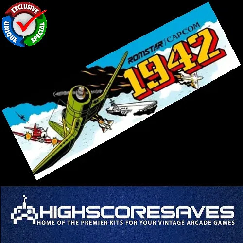 1942 Free Play and High Score Save Kit