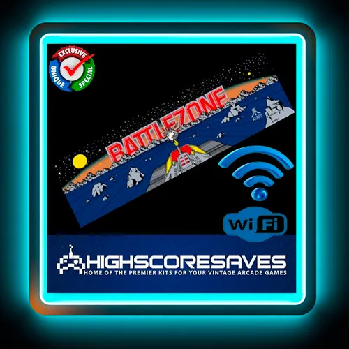 WiFi Enabled Battlezone Free Play and High Score Save Kit