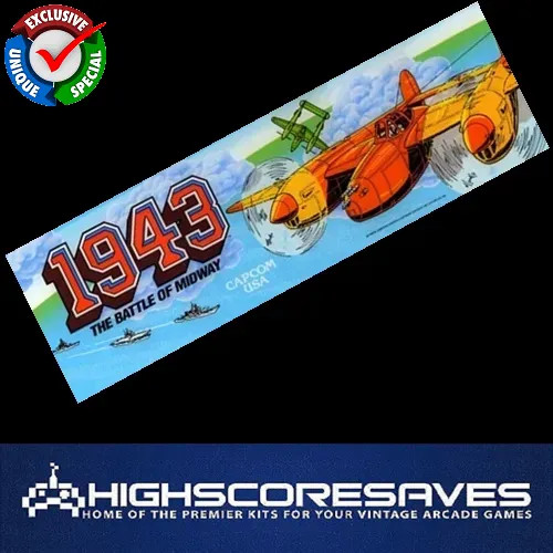 1943 Free Play and High Score Save Kit