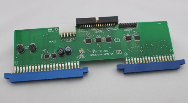 vs Unisystem Adapter for Dual Monitor Vector Labs switcher