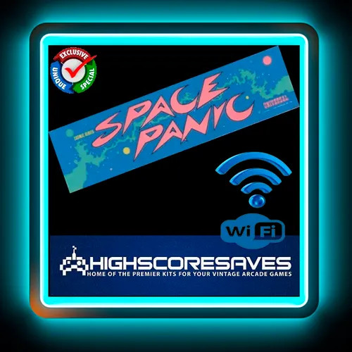 WiFi Enabled Space Panic Free Play and High Score Save Kit