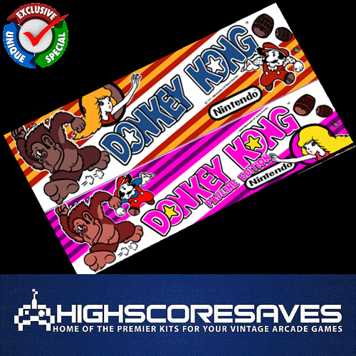 ONLINE Donkey Kong and Pauline Edition Free Play and High Score Save Kit