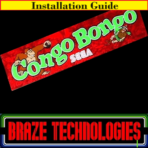 Installation Guide | Braze Congo Bongo Free Play and High Score Save Kit