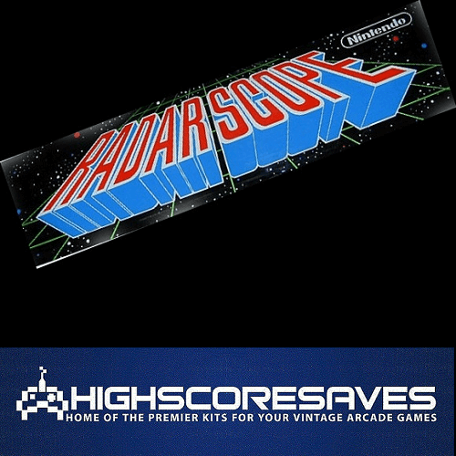 ONLINE RadarScope Free Play and High Score Save Kit
