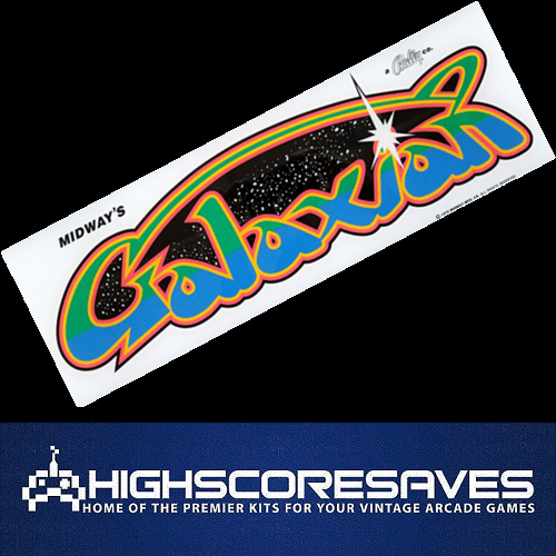 Galaxian Free Play and High Score Save Kit