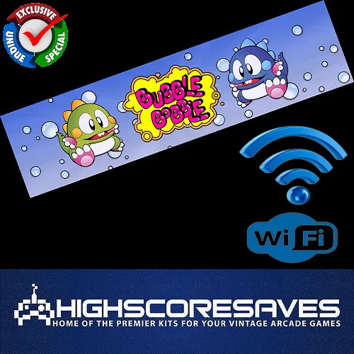 ONLINE Bubble Bobble Free Play and High Score Save Kit