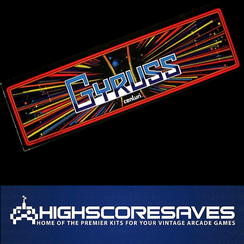 gyruss free play and high score save kit