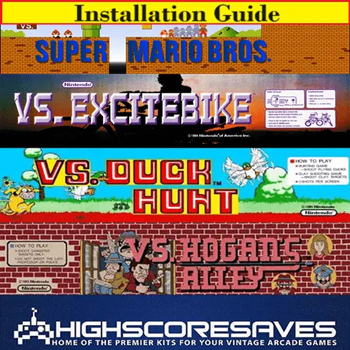 Installation Guide | Nintendo VS Red Tent | Dual Upright Multigame Kit