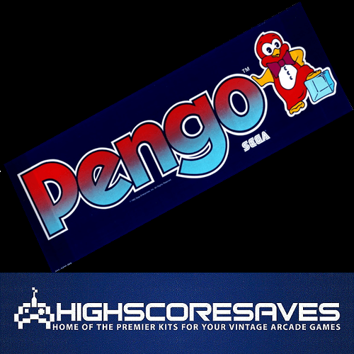Online Pengo Free Play and High Score Save Kit