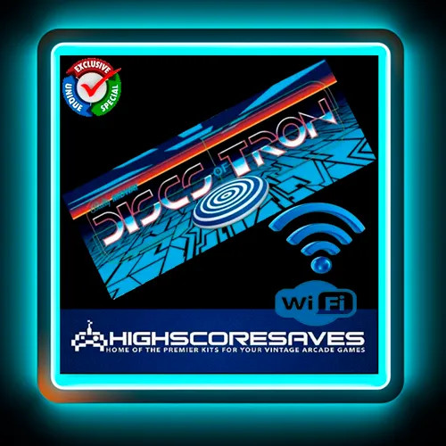 Wifi Enabled Discs of Tron Free Play and High Score Save Kit