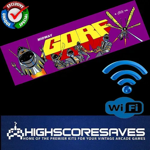 ONLINE Gorf Free Play and High Score Save Kit
