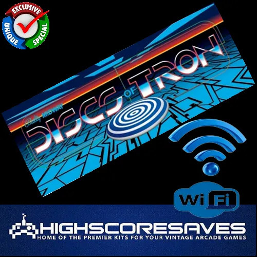 Wifi Enabled Discs of Tron Free Play and High Score Save Kit