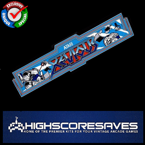 Xevious Free Play and High Score Save Kit